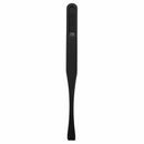 115mm Long Flat Tip Black Plastic Anti-static Tweezers 3 Pcs V6G1
