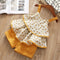 Cute Girls Clothing Sets Summer Clothes Fruit Pattern Sling Tunic Skirt Sho O9J2
