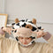 Women Girls Winter Hat Novelty Plush Cow Hat Cap Headgear Party Photo Props