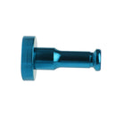 Space Aluminum Single Hat Coat Towel Robe Door Wall Bath Hook Hanger Blue