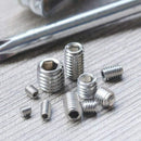 330 Pieces 304 Stainless Steel M3/4/5/6/8 Hex Head Socket Set Screw Assortm