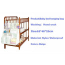 Waterproof Diapers Organizer Baby Bed Hanging Bag Portable Storage Bag