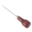 2pcs Gourd Awl DIY Drill tool short thick single gourd wooden red handle Sewi_