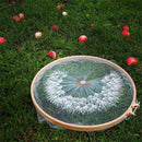 Embroidery Kits for Beginners,Creative Dandelion Hand Embroidery Cross Stit T2J2