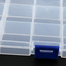 15 Slots Transparent Plastic Fishing Lure Box Fishing Tackle Storage Box