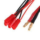 4mm Banana Male Plug to JST Male/Female Parallel Battery Charge Lead Cord