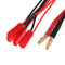 4mm Banana Male Plug to JST Male/Female Parallel Battery Charge Lead Cord