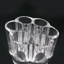 Clear Acrylic Makeup Cosmetic Organizer Lipstick Brush Holder Storage Case BX