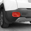 Metal Car Rear Tail Fog Light Lamp Cover Decoration Trim for Jeep Renegade