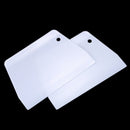 Hard Plastic Pizza Dough Pastry Cake Cutter Scraper 2 Pcs N5Q8