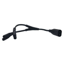 Black C8 Male To 2x C7 Female Power Cord