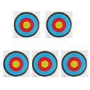 5 Pieces Heavy Archery Target Paper Faces for Recurve Bow Crossbow 58 x 58cm
