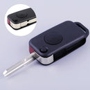 1 Button Remote Key FOB Shell Case Uncut fit for Mercedes W168 W124 W202 Hf