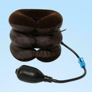 Inflatable Air-Neck Shoulder Pain Cervical Traction Relief Brace Comfort De E1T5