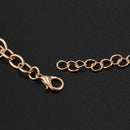 Anklets Feet Decorated Chain Links With Small Leaves Tassels, Adjustable R1U1