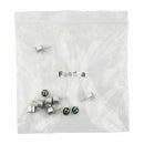 Fasdga 10 PCS 9.7mm x 7mm 2 Pin MIC Capsule Electret Condenser Miniphone