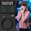 16ft USB 3.2 Type-C Cable VR Headset High Speed 10Gbps for Oculus Quest 2 PC