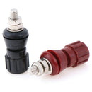 2pcs/set 5mm Red Black JS-107 Copper Posts Terminals  Power Adap ME