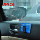 2pc Portable Auto Car Sun Visor Sunglasses Ticket Card Storage Pen Holder Clips