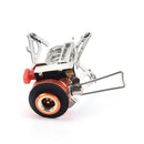 Folding Outdoor Mini Gas Camping Stove With Adjustable Stainless Steel FurnS Ew
