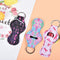 Waterproof Neoprene Floral Colourful Lipstick Chapstick Lip Balm Holder Keycha_