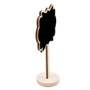 10x Blackboard Wood Mini Message Board With Stand For Wedding Sign