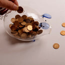 Pig Piggy Bank Money Boxes Coin Saving Box Cute Transparent Glass Souvenir