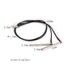 2 Pieces 3 String Cigar Box Guitar EQ Piezo Pickup Rod With 2.5mm Plug