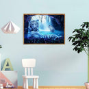 5D DIY Full Drill Diamond Painting Cross Stitch Embroidery Kit (Tiger10)