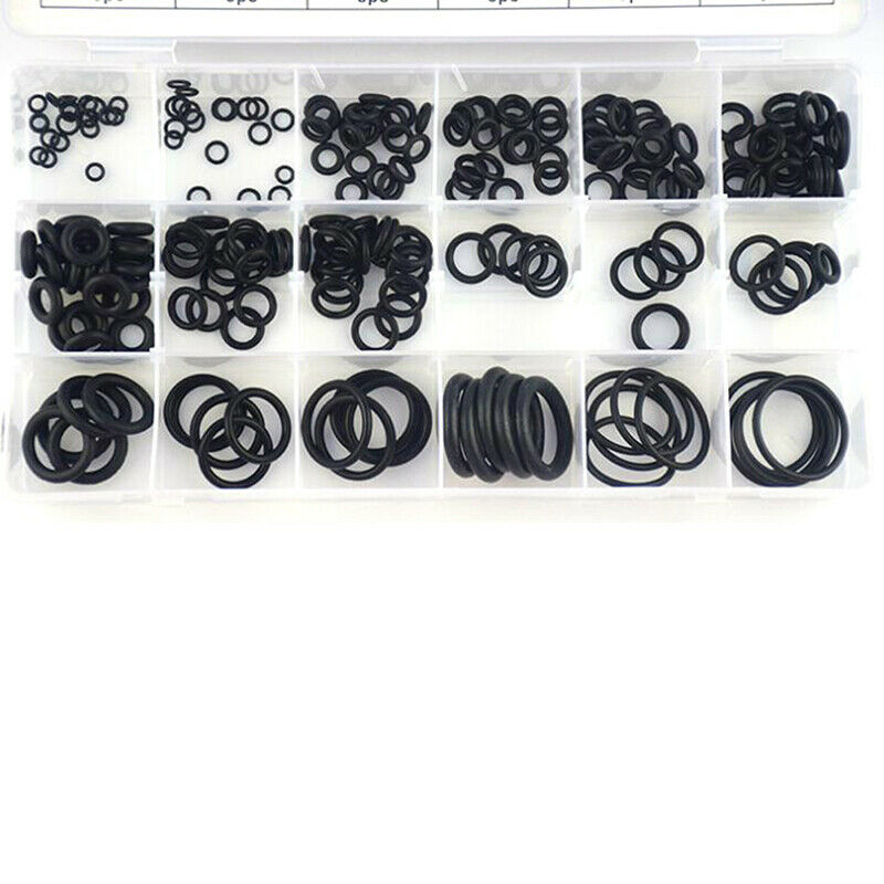 225Pcs Seal O-ring R134a Air Conditioning Rubber Washer Assortment Box SetJ Gw