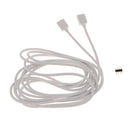 2 X 4-pin RGB Extension Cable Wire Connector For 5050