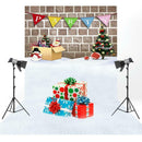 Photography Backdrop Photo Studio Christmas Background Cloth Home Decor (F) A