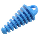 Motorcycle Exhaust Air-bleeder Plug Muffler Wash Plug Small (Light Blue)