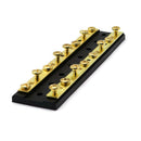 Boat Marine Terminal Block 60A DC 32V Brass Bus (8P) Bar for Car Baot Truck