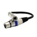 1/4inch 6.35mm Stereo Female Jack to XLR 3-Pin Female Audio Cable Mic Adapter
