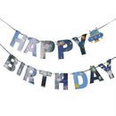 1set Solar System Outer Space Themed Birthday Party Decoration Paper Banne JR
