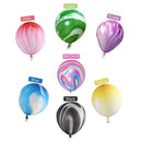 10pcs 12inch New Christmas Marble Agate Latex Balloon Marblezided Wedding P Q8I6