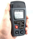 Portable Digital LCD Display Wood Moisture Meter Timber Damp Detector Tester