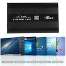 2.5 inch SATA USB2.0 Hard Disk Case 480Mbps External Hard Drive Enclosure