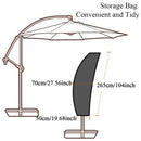 Parasol banana umbrella cover cantilever outdoor garden pati shield waterproofJR