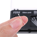 Dental Quartz Straight Fiber Post Drill Thread Glass Files All 10 PCS  tdJClj
