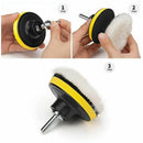 Car Foam Drill Polishing Pad Kit 22 PCS, 3 Inch Buffing Pads X1P4
