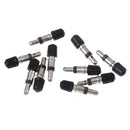 10Pcs Bicycle valve core removable german without tubes tubeless copper BX