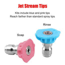 Quick-Connect Nozzle Kit For Gas Power Pressure Washers 4000 Psi Rating Wit S9B6
