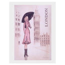 3Pcs Fashion Art Oil Painting Canvas Picture Girl Wall Home Decor 40x60cm