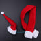 Merry Christmas Decoration Wine Bottle Cover Gift Wrap Party Decor Red scar