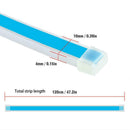 2pcs Car Door Open Warning Lamp Flowing Flashing LED Lights Strip Anti-collision