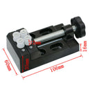 1pcs Black Jaw Bench Clamp Drill Press Vice DIY Hand Tools Mini Clip Flat Vise