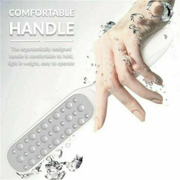 Stainless Metal Double-sided Foot File Dead/Rough/Hard/Callused Skin Remover