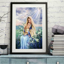 5D DIY Full Drill Diamond Painting Mother and Son Cross Stitch Embroidery